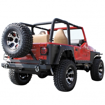 Paramount Automotive Fender Flare - Black Steel Black Set Of 2 - 510033-5