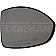 Help! By Dorman Exterior Mirror Glass OEM Manual Single - 55036