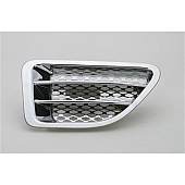 Street Scene Fender Vent - Urethane Chrome Plated Set Of 2 - 95073002