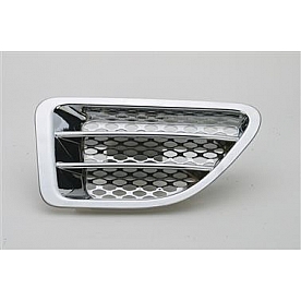 Street Scene Fender Vent - Urethane Chrome Plated Set Of 2 - 95073002