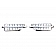 Street Scene Fender Vent - ABS Plastic Chrome Plated Set Of 2 - 95073006