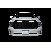 Putco Grille Insert - Black Powder Coated Aluminum Rectangular - 270523BL
