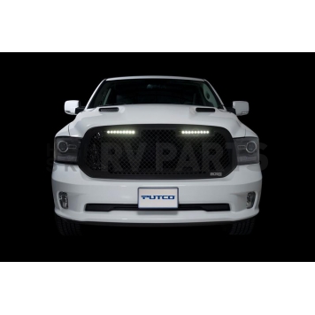Putco Grille Insert - Black Powder Coated Aluminum Rectangular - 270523BL
