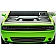 T-Rex Truck Products Grille Insert - Phantom Horizontal Bar Rectangular Polished Aluminum - 6214190