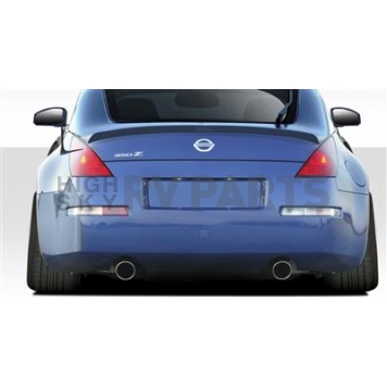 Extreme Dimensions Spoiler - Wing Trunk Lid Matte Fiberglass Black - 108942