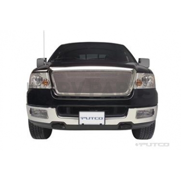 Putco Grille Insert - Chrome Plated Aluminum Rectangular - 99142