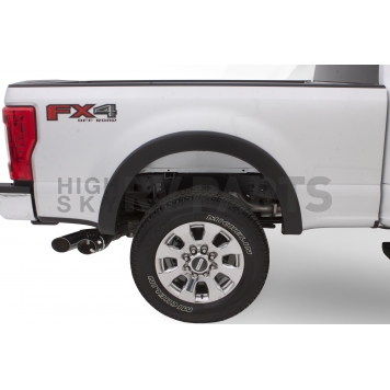 Bushwacker Fender Flare - Black Dura-Flex 2000 ABS Smooth Plastic Matte Set Of 2 - 20108-02