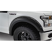 Bushwacker Fender Flare - Black Dura-Flex 2000 ABS Smooth Plastic Matte Set Of 2 - 20109-02