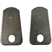 Help! By Dorman Tailgate Hinge - Natural Steel Silver Set Of 2 - 38646