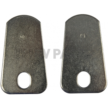 Help! By Dorman Tailgate Hinge - Natural Steel Silver Set Of 2 - 38646