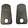 Help! By Dorman Tailgate Hinge - Natural Steel Silver Set Of 2 - 38646