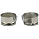 Help! By Dorman Tailgate Hinge - Natural Steel Silver Set Of 2 - 38646