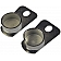 Help! By Dorman Tailgate Hinge - Natural Steel Silver Set Of 2 - 38646