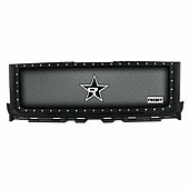 RBP (Rolling Big Power) Grille Insert - Black Stainless Steel Rectangular - 261208NDX1