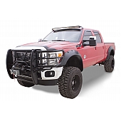 Bushwacker Fender Flare - Black Dura-Flex 2000 Textured Thermoplastic Matte Set Of 4 - 20940-02