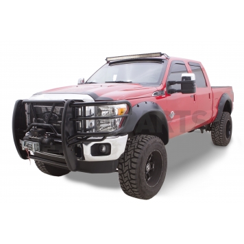 Bushwacker Fender Flare - Black Dura-Flex 2000 Textured Thermoplastic Matte Set Of 4 - 20940-02