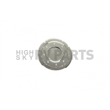 Auto Ventshade (AVS) Fuel Door Cover - Chrome Plated Silver ABS Plastic - 688773