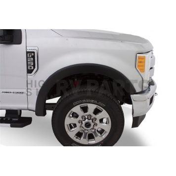 Bushwacker Fender Flare - Black Dura-Flex 2000 ABS Smooth Plastic Matte Set Of 4 - 21916-02
