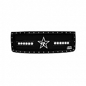 RBP (Rolling Big Power) Grille Insert - Black Stainless Steel Rectangular - 967208