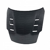 Seibon Carbon Hood - TS Style Carbon Fiber Black - 5538