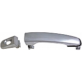 Help! By Dorman Exterior Door Handle - Plastic Silver Single - 88319