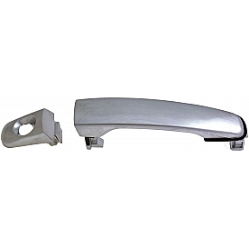 Help! By Dorman Exterior Door Handle - Plastic Silver Single - 88319