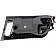 Help! By Dorman Interior Door Handle - Lever Plastic Black Single - 82630
