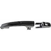 Help! By Dorman Exterior Door Handle - Plastic Silver Single - 81327