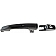 Help! By Dorman Exterior Door Handle - Plastic Silver Single - 81327