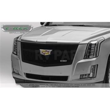 T-Rex Truck Products Grille Insert - Mesh Rectangular Black Powder Coated Steel - 51183