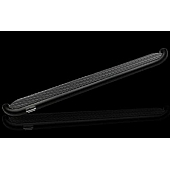 Romik USA Running Board Black Powder Coated Steel Stationary - 11851118