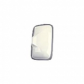 Velvac Exterior Mirror Manual Rectangular White - 7041785