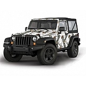 MOSSY OAK Vehicle Wrap Graphics - 2 Door Jeep Mossy Oak Winter - 10002J2WR