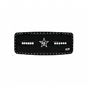 RBP (Rolling Big Power) Grille Insert - Black Stainless Steel Rectangular - 967564