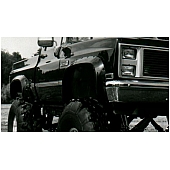 Bushwacker Fender Flare - Black Dura-Flex 2000 ABS Smooth Plastic Matte Set Of 2 - 40004-11