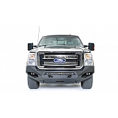 Fab Fours Bumper Vengeance 1-Piece Design Steel Black - FS11X25511