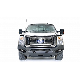 Fab Fours Bumper Vengeance 1-Piece Design Steel Black - FS11X25511