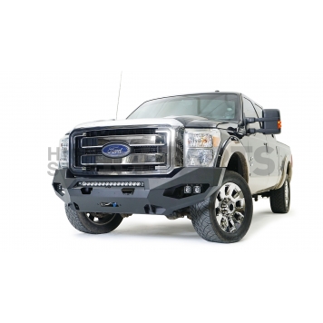 Fab Fours Bumper Vengeance 1-Piece Design Steel Black - FS11X25511-1