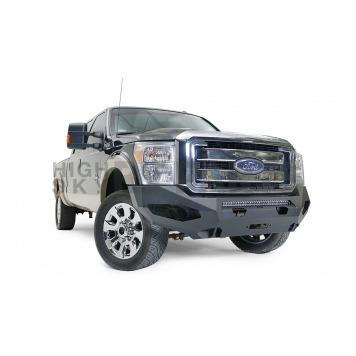 Fab Fours Bumper Vengeance 1-Piece Design Steel Black - FS11X25511-2