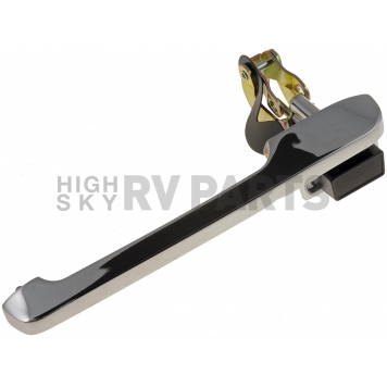 Help! By Dorman Exterior Door Handle - Plastic Silver Single - 77663-2