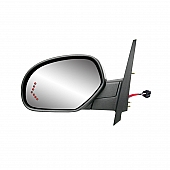 K-Source Exterior Mirror Electric OEM Black Single - 62158G