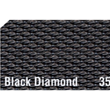 Smittybilt Bikini Top OEM Style Fabric Black Diamond - 93735-1
