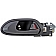 Help! By Dorman Interior Door Handle - Lever Plastic Gray Single - 81413