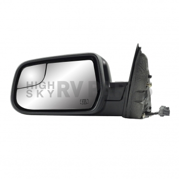 K-Source Exterior Mirror Manual OEM Black Single - 62174G