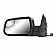 K-Source Exterior Mirror Manual OEM Black Single - 62174G