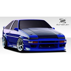 DuraFlex Bumper Cover Plain  RF Fiberglass - 107849