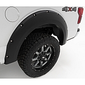 Bushwacker Fender Flare - Black Dura-Flex &reg; 2000 ABS Smooth Plastic Matte Set Of 2 - 40146-02