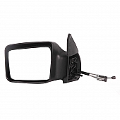 CIPA USA Exterior Mirror Rectangular Manual/ Remote Black Single - 47492