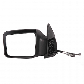 CIPA USA Exterior Mirror Rectangular Manual/ Remote Black Single - 47492