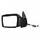 CIPA USA Exterior Mirror Rectangular Manual/ Remote Black Single - 47492